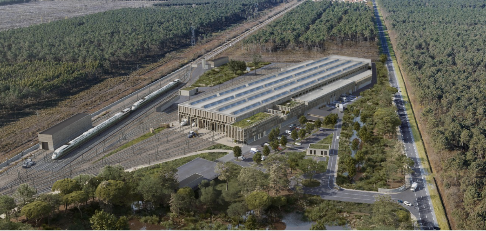 À Marcheprime, LISEA boucle le financement du premier centre de maintenance ferroviaire privé de France