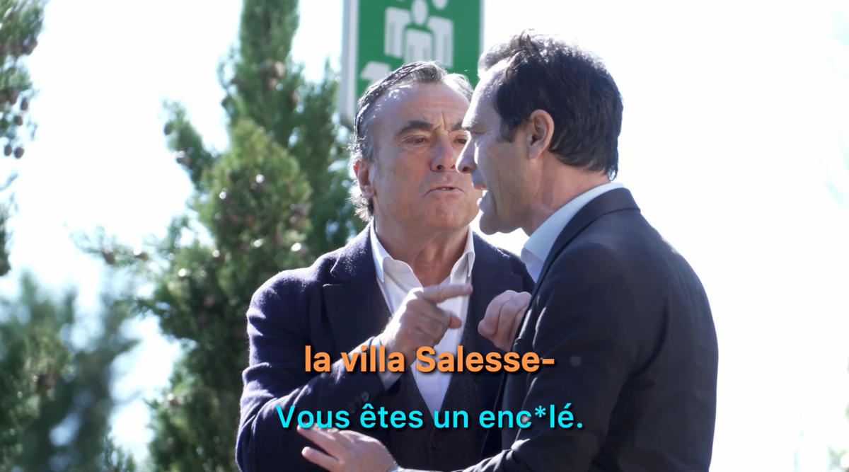 Capture écran video Yves Foulon menaçant Vital Baude @scottographe