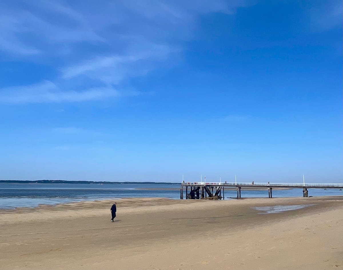 Jetée du Moulleau à Arcachon