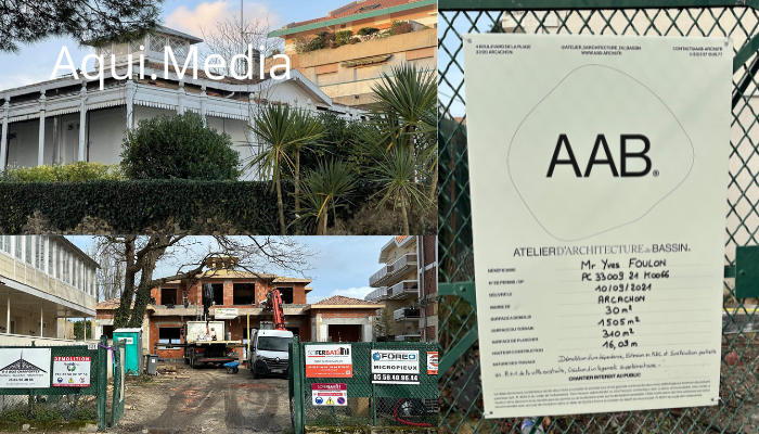 Villa Salesse à Arcachon : départ de l'affaire Foulon
