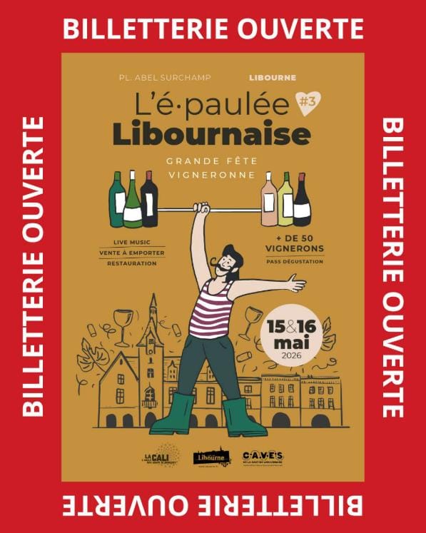 L'épaulée libournaise à ne pas manquer les 15 & 16 mai 2026