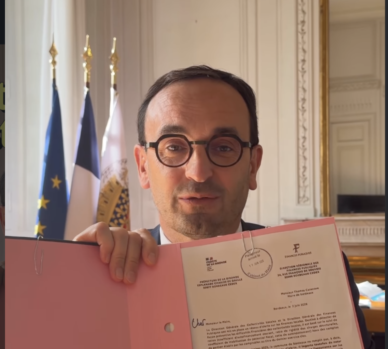 Capture d'image du compte instagram de Thomas Cazenave 