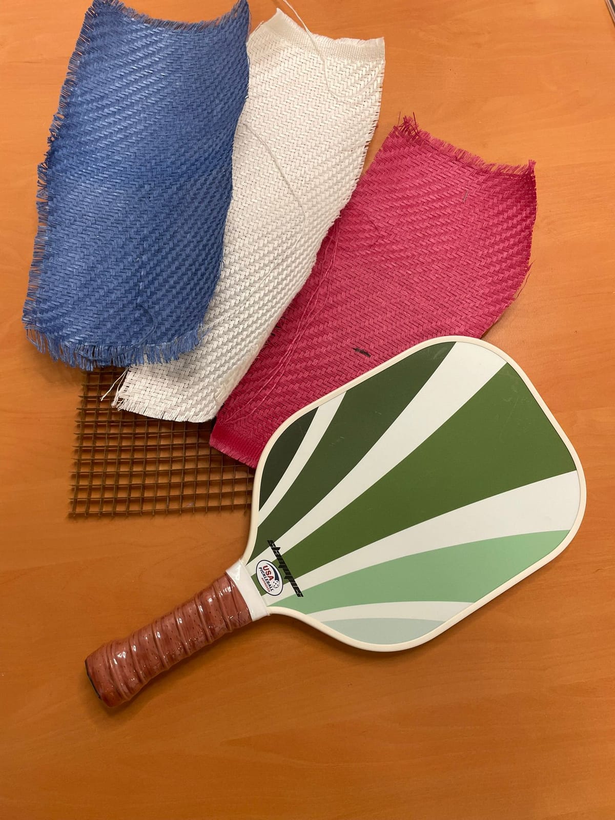 raquette de pickleball réalisée à partir de Nidalin 