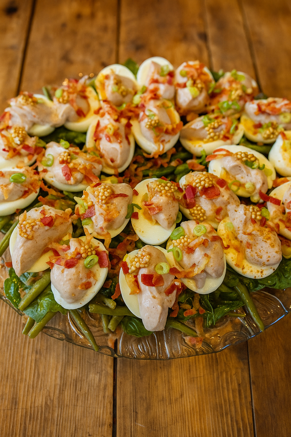 Recette du week-end : Œufs mayonnaise à la moutarde violette de Brive