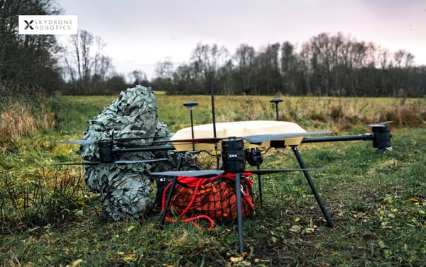 Drones énergie et militaire : Skydrone Robotics